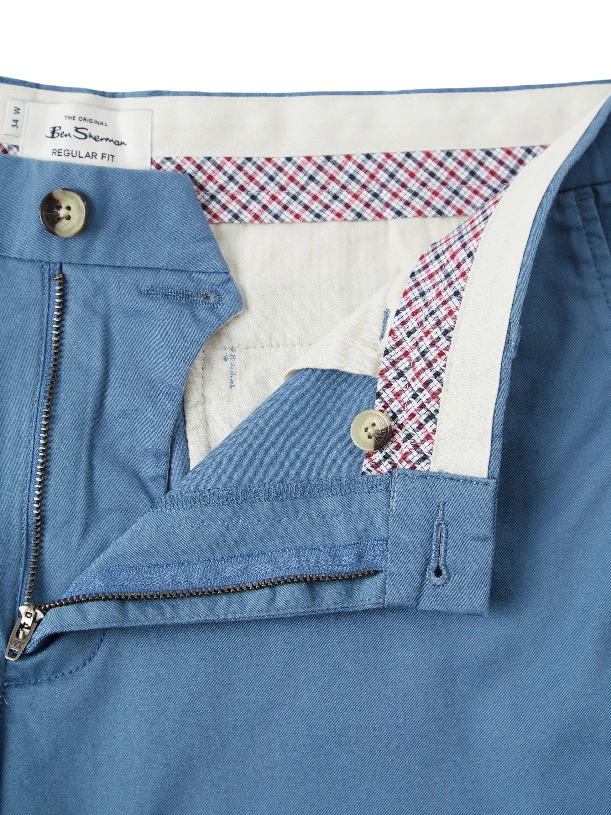 Ben Sherman Signature Slim Stretch Chino Shorts - Blue Shadow