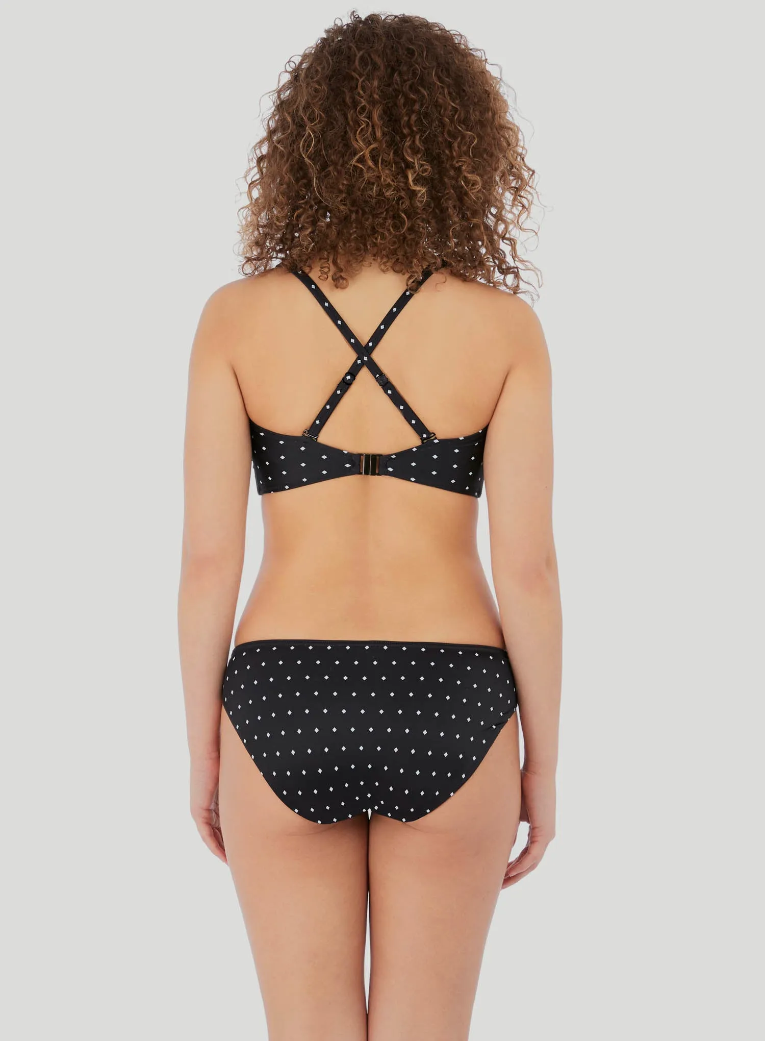 Freya Swimwear: Jewel Cove Bralette Bikini Top Black Diamond