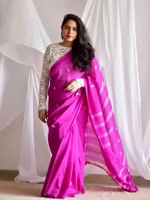 Mridang- handloom Jamdani mul cotton saree