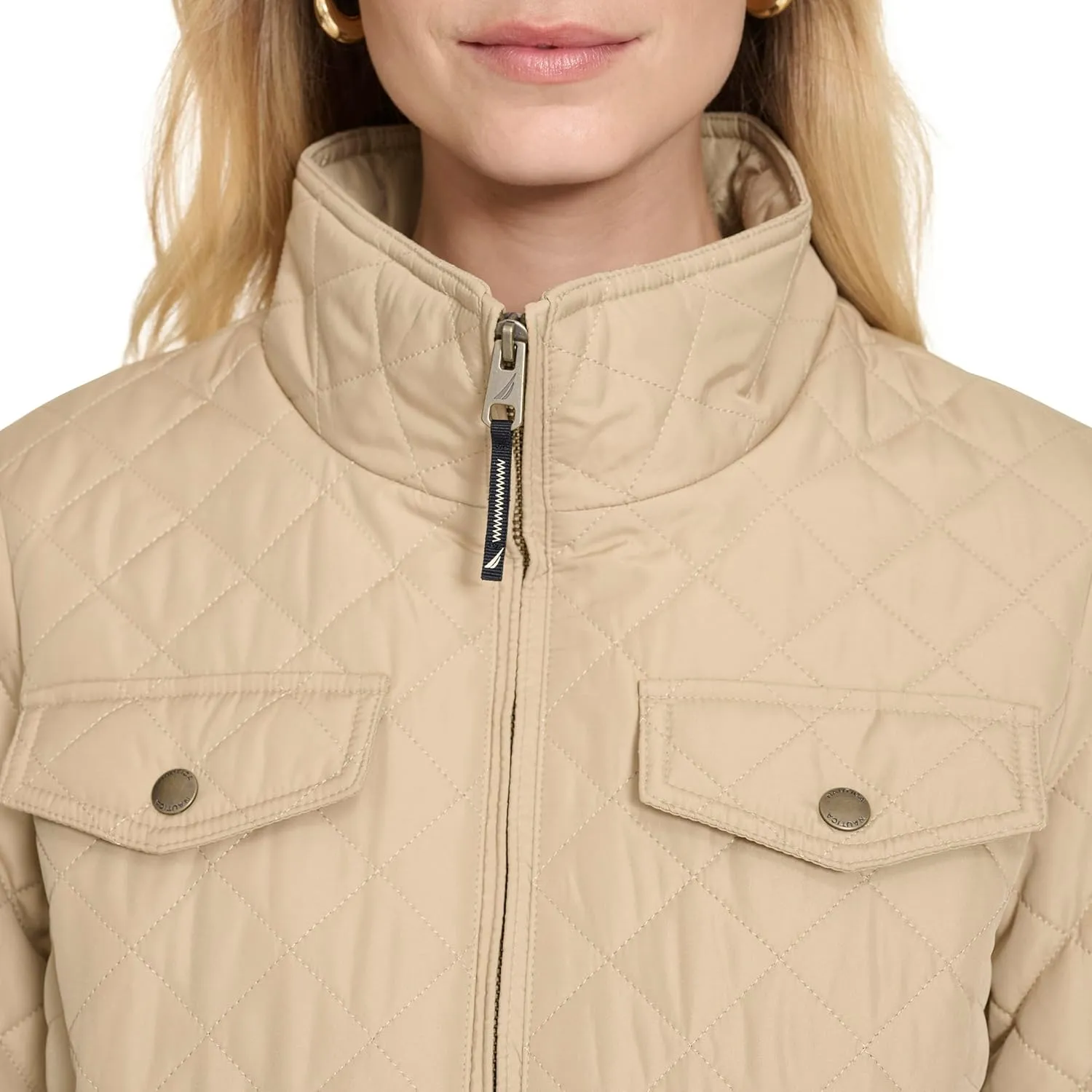 Nautica Women's Barn Outerwear Quilted Jacket