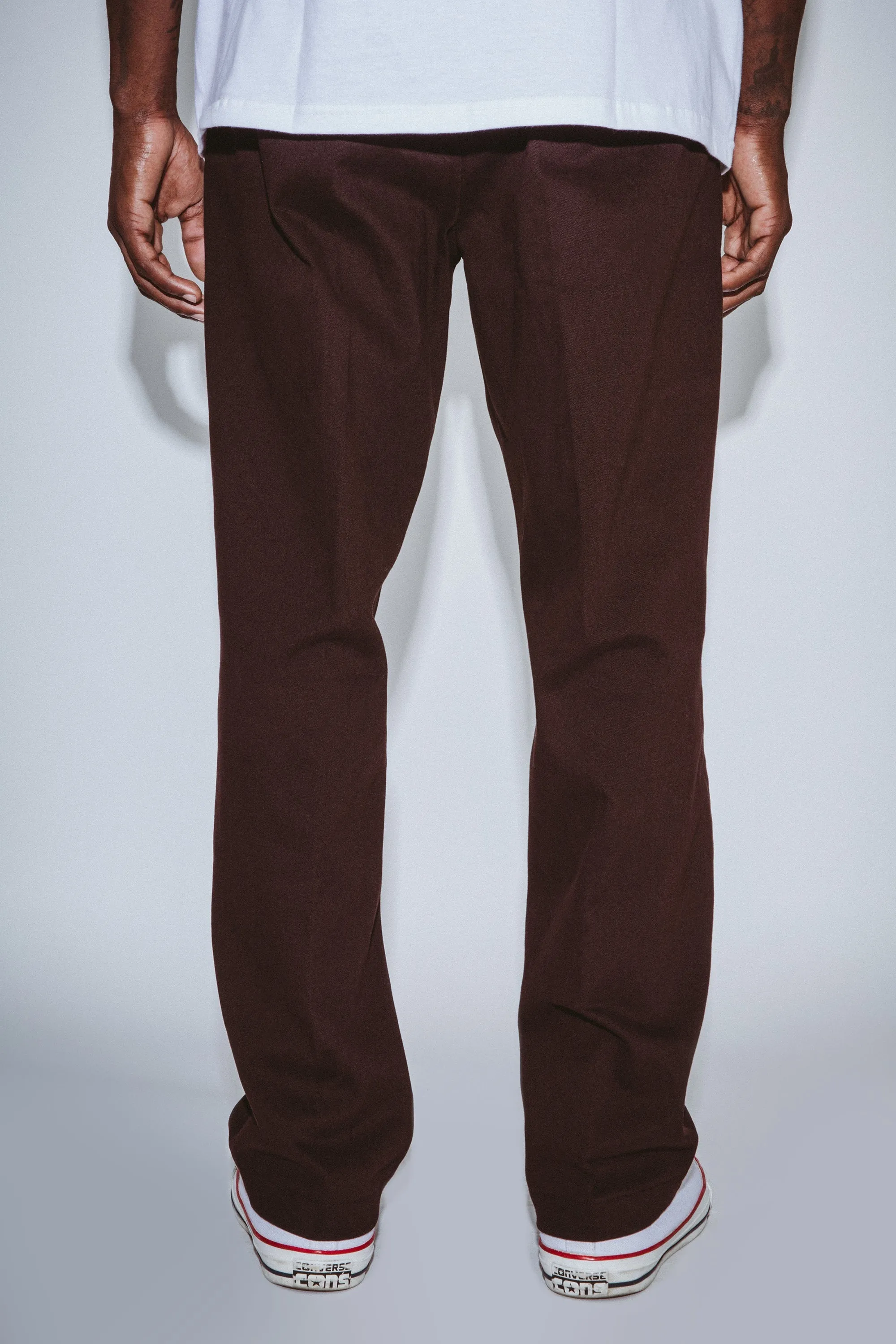 Pleated Chinos