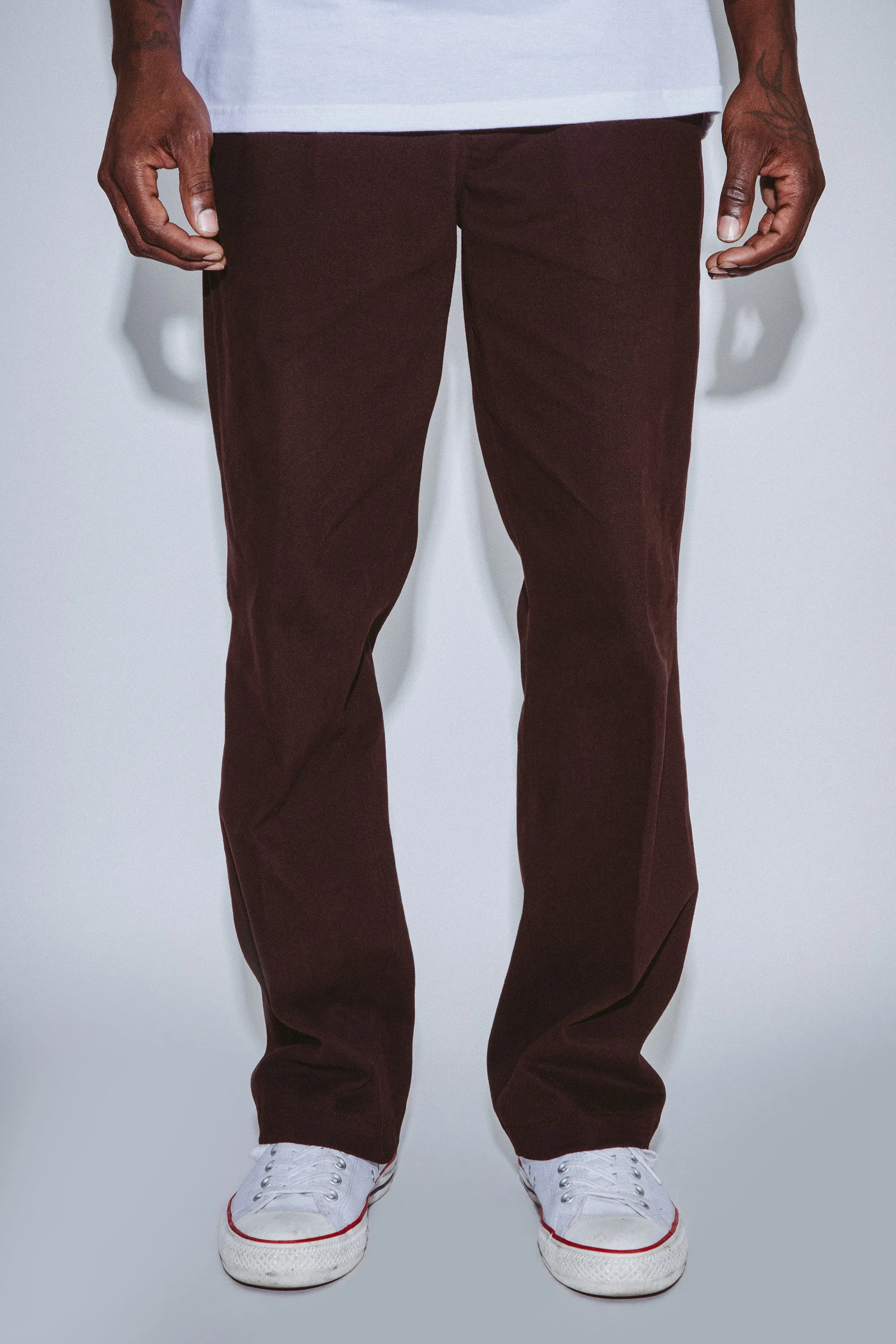 Pleated Chinos