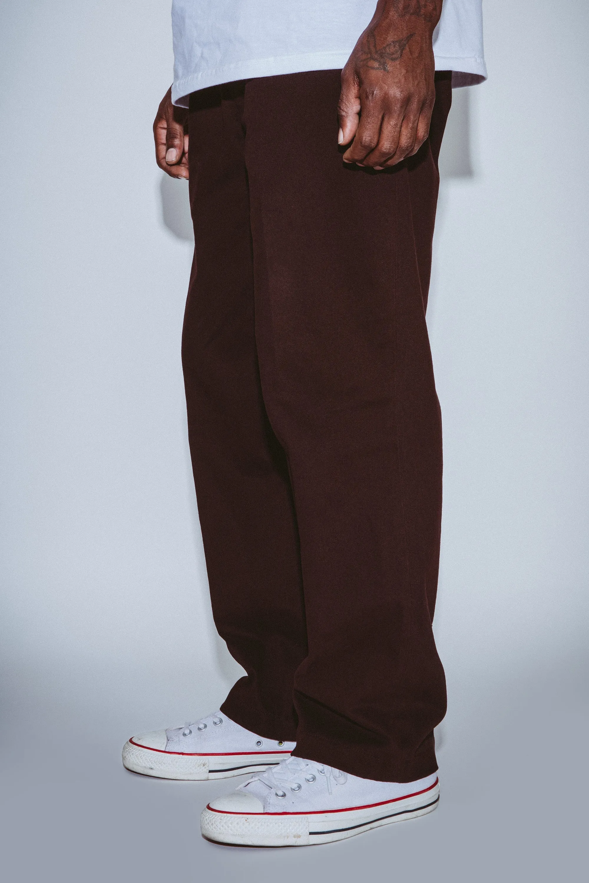 Pleated Chinos