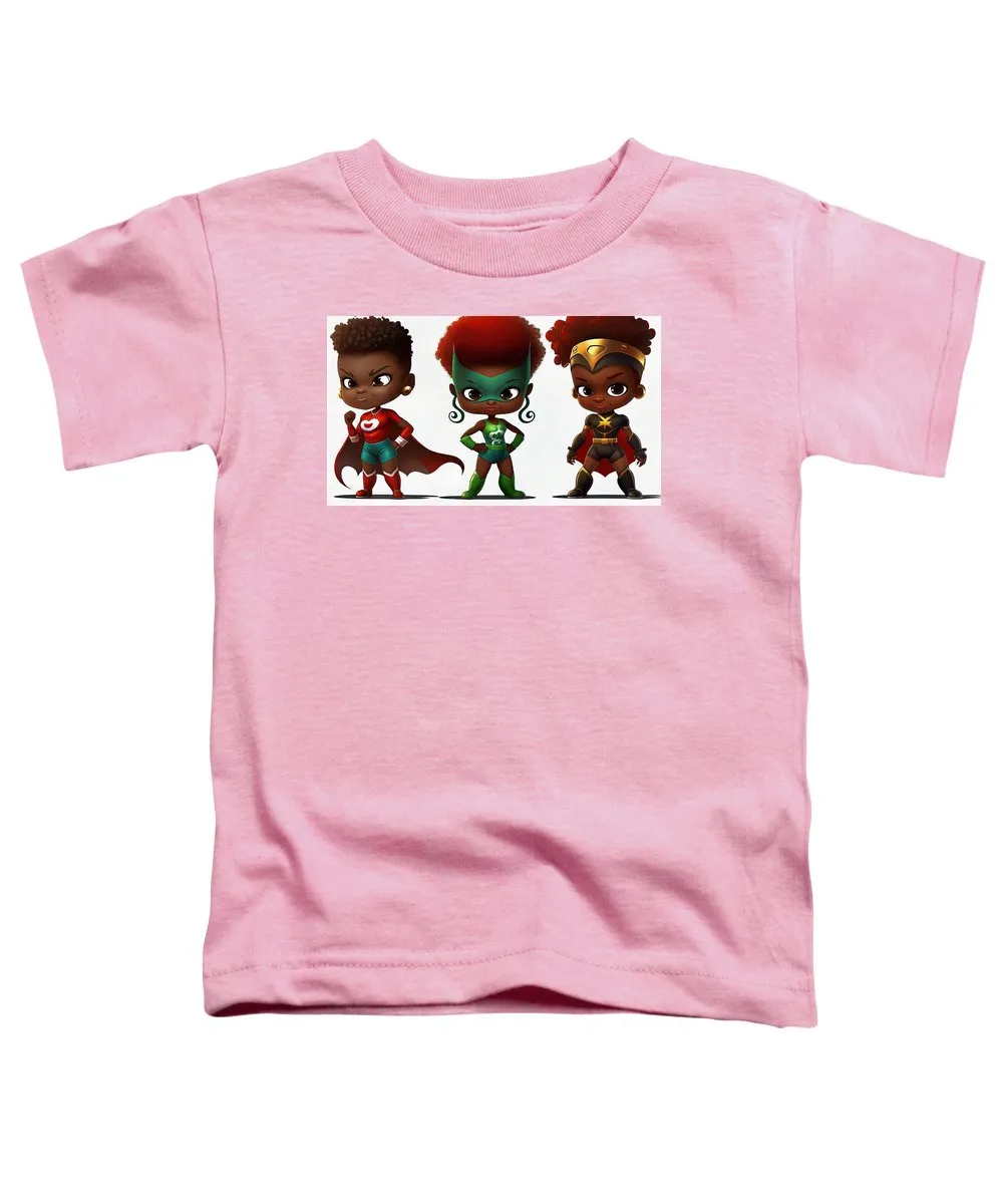 Three Girl Power - Toddler T-Shirt
