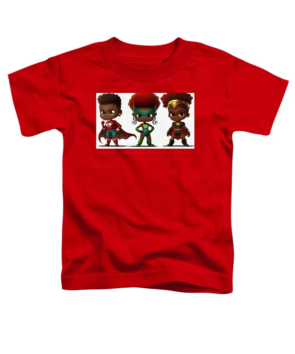 Three Girl Power - Toddler T-Shirt