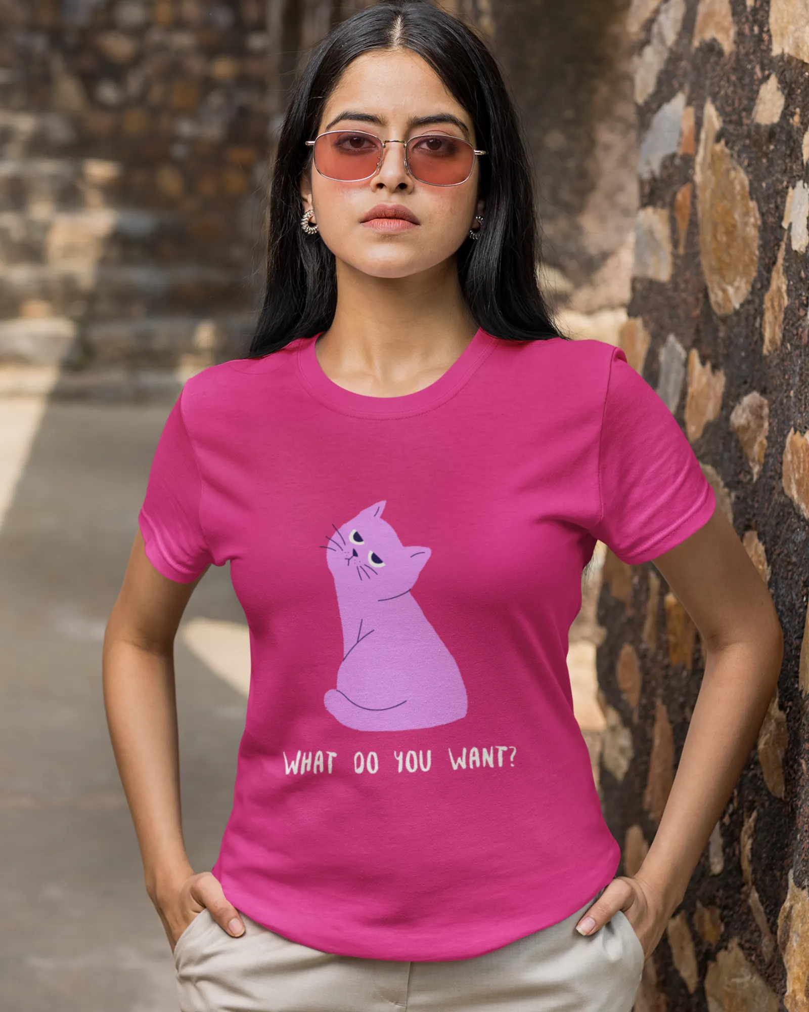 What Do You Want? - Women's H/S Tees