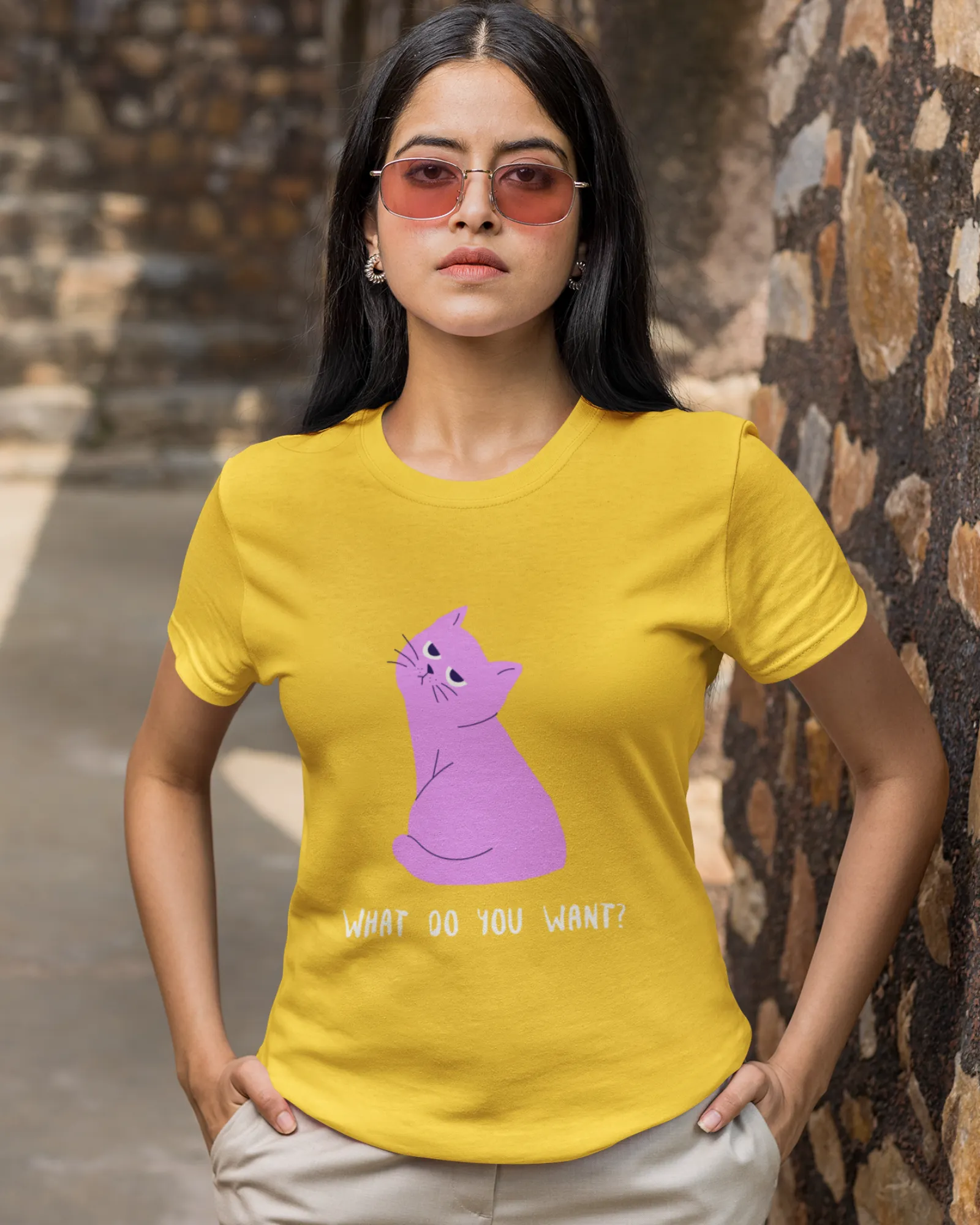What Do You Want? - Women's H/S Tees