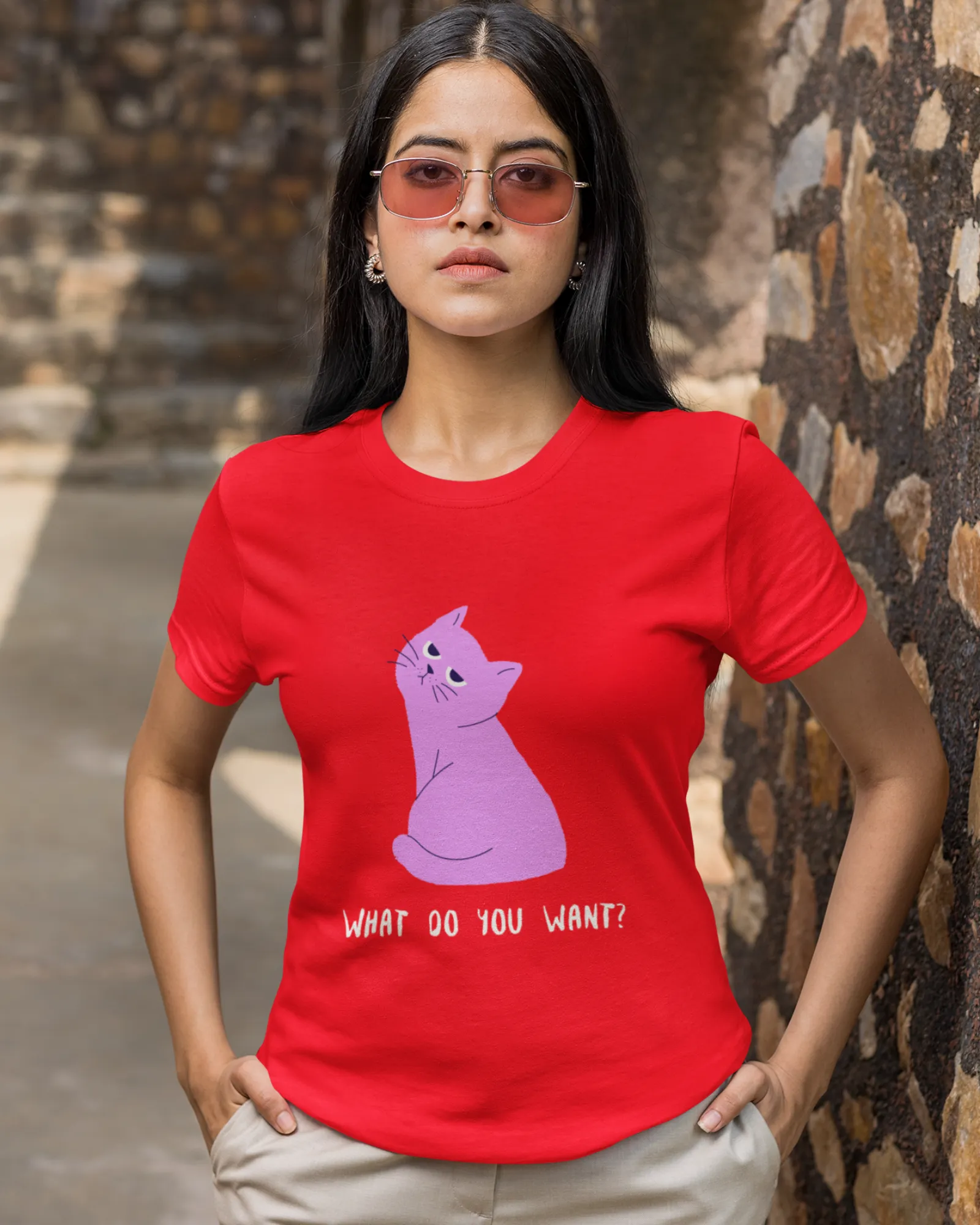 What Do You Want? - Women's H/S Tees