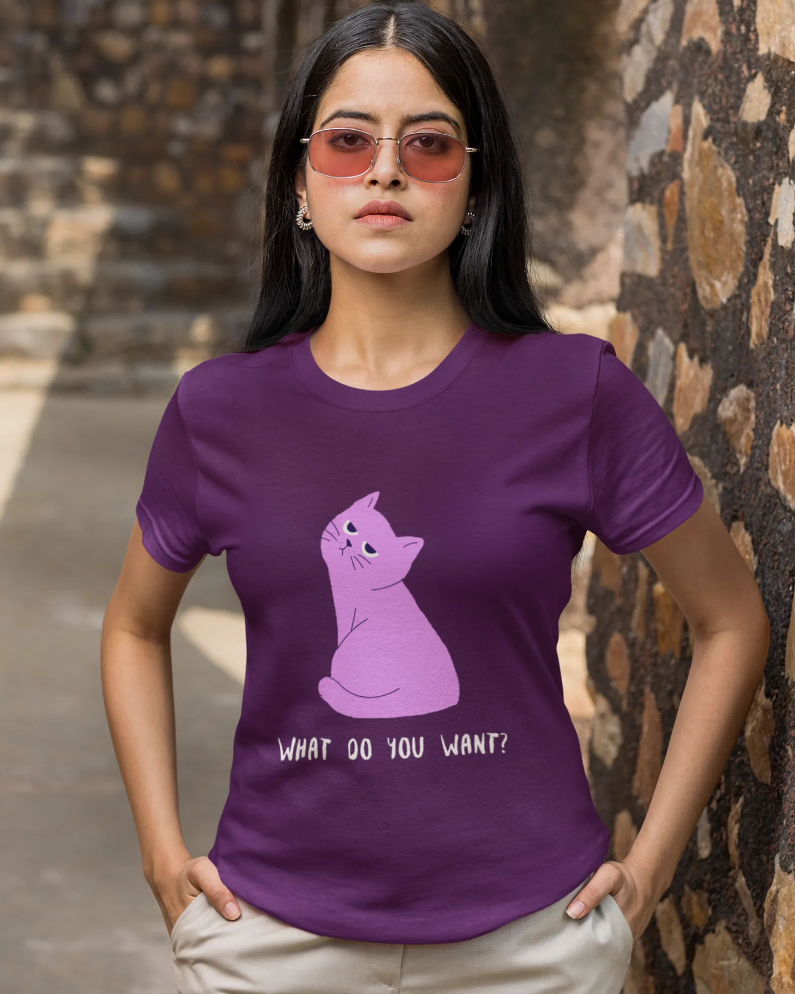 What Do You Want? - Women's H/S Tees